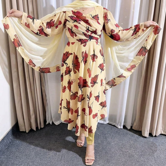 Blossom Grace Maxi Dress