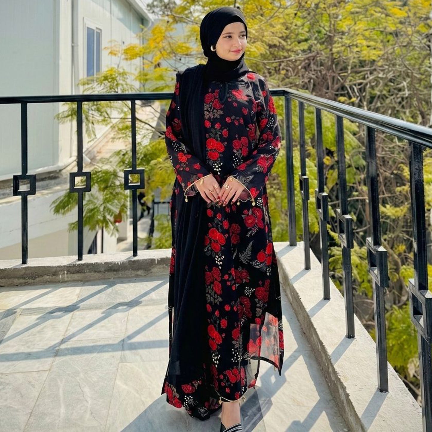 Crimson Noir Elegance