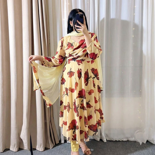 Blossom Grace Maxi Dress