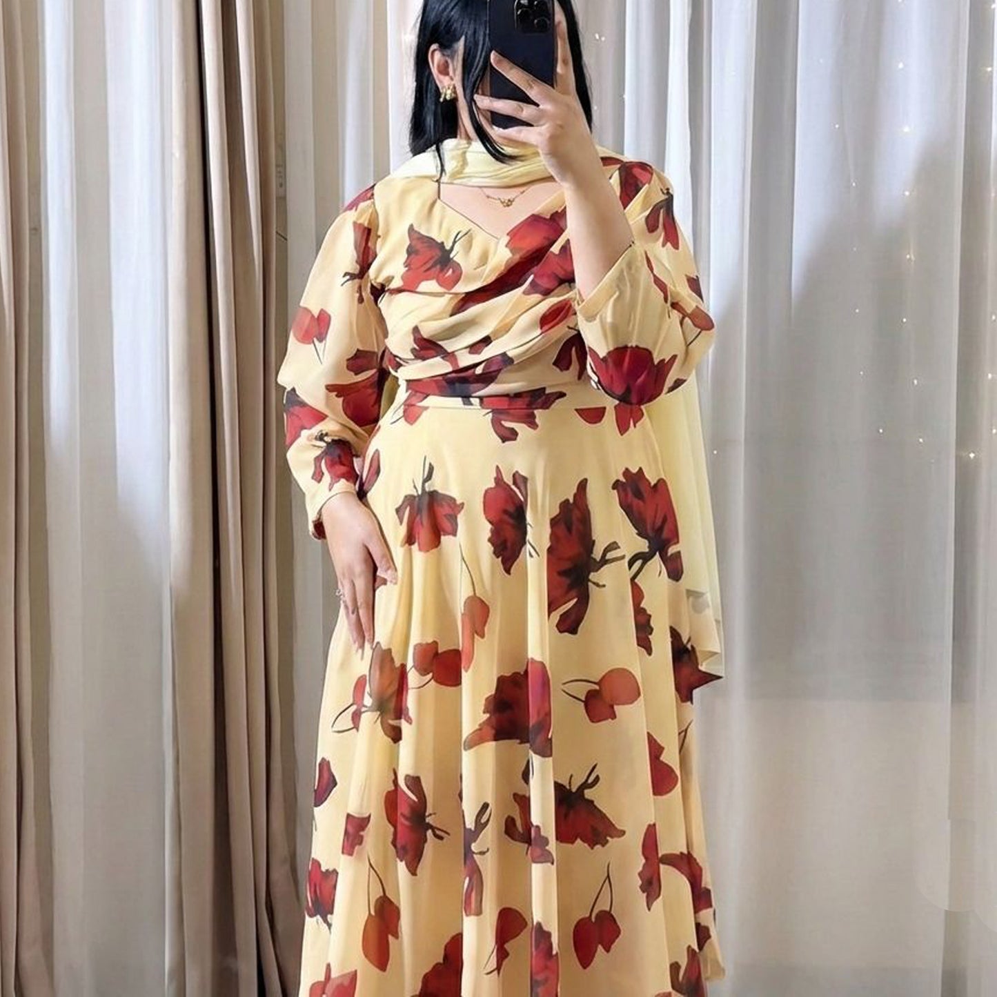 Blossom Grace Maxi Dress