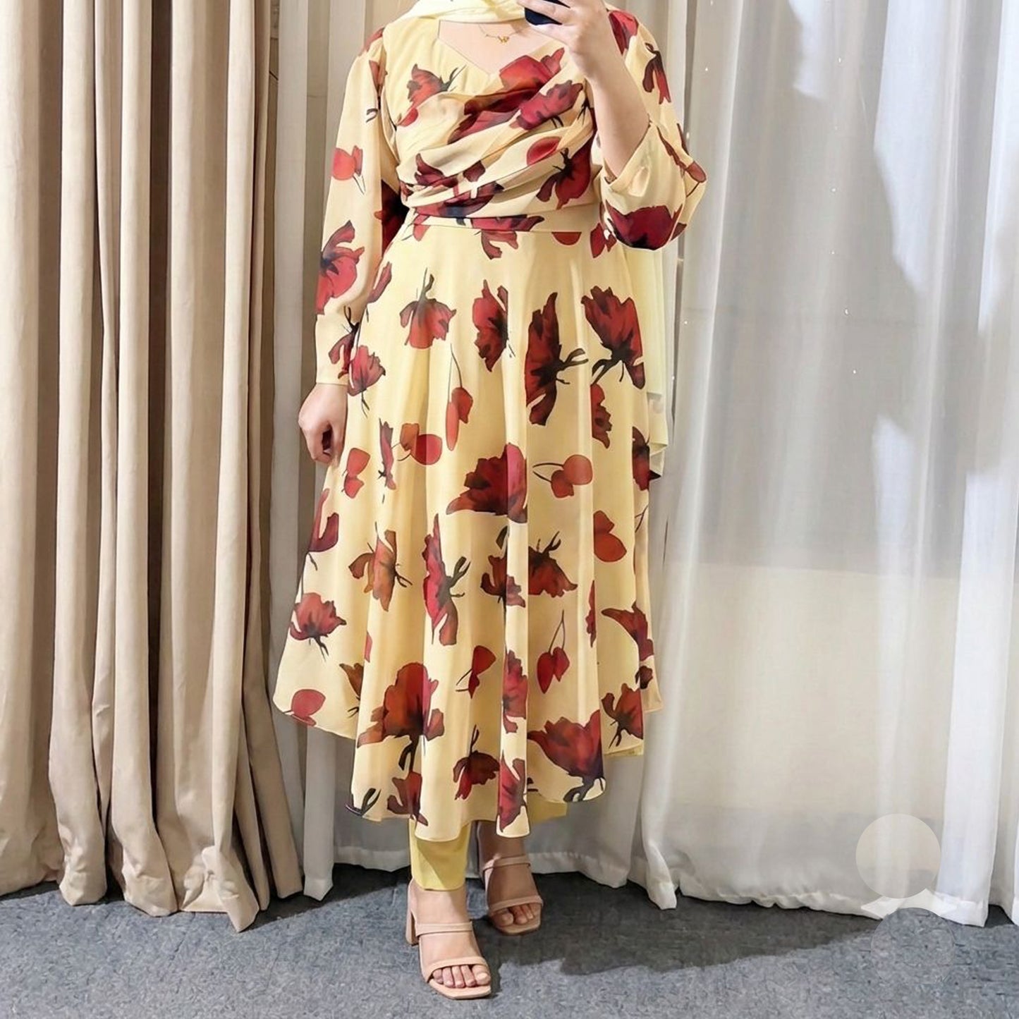 Blossom Grace Maxi Dress