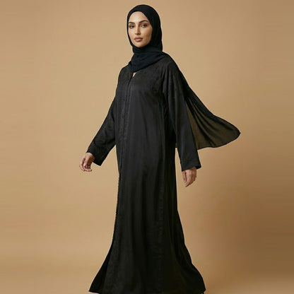 Black Embellished Abaya (AB-01)