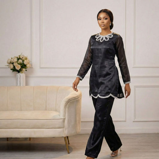 Midnight Lace Elegance