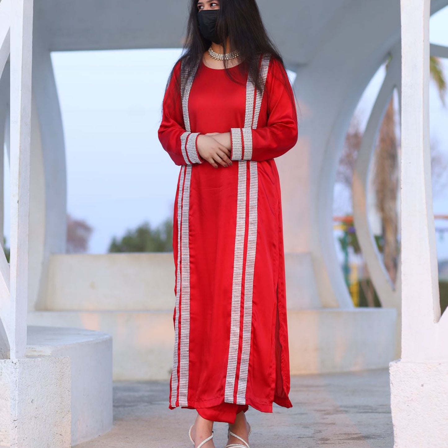 Crimson Silver Grace