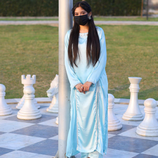 Azure Pearl Elegance