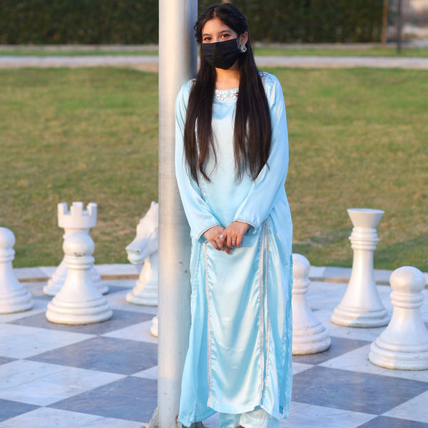 Azure Pearl Elegance